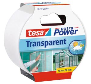TESA 56349-00000-05 Klebeband Für die Nutzung im Innenbereich geeignet Für die Nutzung im Außenbereich geeignet 10 m Polyethylen Transparent