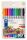 Staedtler 320 C12 Filzstift Fein / Mittel Schwarz, Blau, Braun, Grün, Grau, Hellblau, Hellgrau, Orange, Pink, Rot, Violett, Gelb