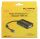 DeLOCK 0.16m DisplayPort/Displayport + HDMI + DVI 0,16 m Mini DisplayPort DisplayPort + DVI + HDMI Schwarz
