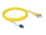 DELOCK Kabel LWL LC/ST OS2 09/125 10M