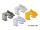 DELOCK Netzwerk RJ45 Reparatur Clip 40 Stück Set 2