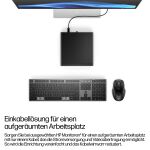 HP EliteDesk 8 Mini G1i AI Intel Core Ultra 5 235T 16 GB DDR5-SDRAM 512 GB SSD Windows 11 Pro Mini PC Mini-PC AI PC Schwarz