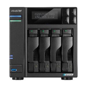 Asustor 90-AS6704T00-MD30 NAS & Speicherserver Desktop Intel® Celeron® N5105 4 GB DDR4 ADM Schwarz