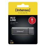 Intenso Alu Line USB-Stick 8 GB USB Typ-A 2.0 Anthrazit