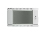 Lanberg WF01-6406-10S Rack 6U Wandmontiertes Regal Grau