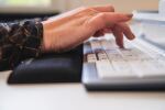 BakkerElkhuizen Trapezium Ergo Wrist Rest Compact