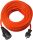 Brennenstuhl 1169970 Verlängerungskabel 40 m Draußen Schwarz, Orange