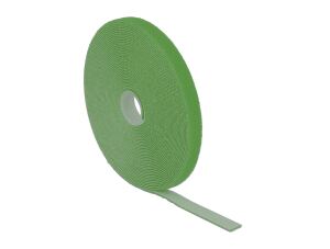 DELOCK Kabelbinder Klettverschluss 10.000x13mm 1x Rol grün
