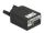 DeLOCK 66258 Drahtverbinder VGA 15 Pin, 10 Pin Terminalblock Schwarz