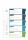 Durable 679327 Tab-Register Leerer Registerindex Polypropylen (PP) Mehrfarbig