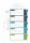 Durable 679327 Tab-Register Leerer Registerindex Polypropylen (PP) Mehrfarbig