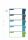 Durable 679327 Tab-Register Leerer Registerindex Polypropylen (PP) Mehrfarbig