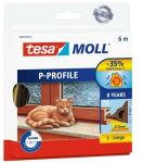 tesamoll Gummidichtung 6m x 9mm braun