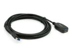 Equip 133346 USB Kabel USB 3.2 Gen 1 (3.1 Gen 1) 5 m USB A 5 Gbit/s Schwarz