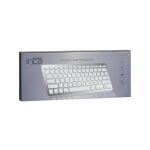 Inca IBK-569BT Tastatur Haus Bluetooth Metallisch, Silber