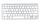 Inca IBK-569BT Tastatur Haus Bluetooth Metallisch, Silber