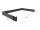 DELOCK 19" Wandhalterung 1 HE faltbar schwarz