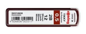 Rotring Polymer Leads Bleimine 2B