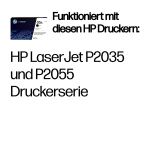 HP 05A Schwarz Original LaserJet Tonerkartusche