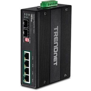 TRENDnet Industrie Switch 4 Port Gbit Unman. L2 PoE Metall