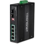 TRENDnet Industrie Switch 4 Port Gbit Unman. L2 PoE Metall