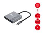 Equip 3-in-1-USB-C-zu-HDMI-/USB-A-/USB-PD-Adapter