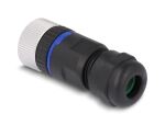 DeLOCK M12 Steckverbinder A-kodiert 8 Pin Buchse zur...
