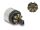 DeLOCK M12 Steckverbinder A-kodiert 8 Pin Buchse zur Montage mit Schraubanschluss