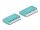 DELOCK LWL Kupplung HD LC Octuplex Bu zu LC Octuplex Bu aqua