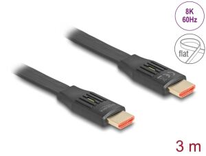 DELOCK High Speed HDMI Flachbandkabel 8K 60Hz 3m