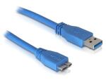 DeLOCK Micro USB 3.0 - 1M USB Kabel USB A 5 Gbit/s Blau