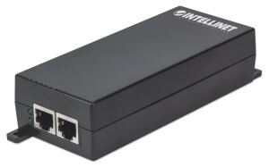 Intellinet Gigabit High-Power PoE+ Injektor, 1 x 30 Watt-Port, IEEE 802.3at/af Power over Ethernet (PoE+/PoE), Kunststoffgehäuse