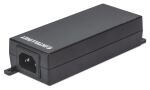 Intellinet Gigabit High-Power PoE+ Injektor, 1 x 30 Watt-Port, IEEE 802.3at/af Power over Ethernet (PoE+/PoE), Kunststoffgehäuse