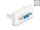 DELOCK Easy 45 Modul Sub-D 9 Buchse zu Buchse 22,5 x 45 mm