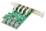 Digitus 4-Port USB 3.0 PCI Express Add-On Karte