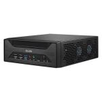 Shuttle XPC slim Barebone XH610 - S1700, Intel H610, 1xDP, 1xHDMI, 1x VGA, 2x COM (RS232), 2x LAN (2.5G and 1G), 1x slim 5.25", 2x 3.5", 2x M.2, 24/7 Dauerbetrieb