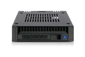 Icy Dock MB741SP-B Speicherlaufwerksgehäuse HDD / SSD-Gehäuse Schwarz 2.5"
