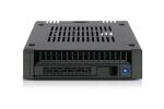 Icy Dock MB741SP-B Speicherlaufwerksgehäuse HDD / SSD-Gehäuse Schwarz 2.5"