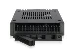Icy Dock MB741SP-B Speicherlaufwerksgehäuse HDD / SSD-Gehäuse Schwarz 2.5"