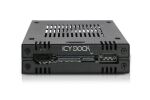 Icy Dock MB741SP-B Speicherlaufwerksgehäuse HDD / SSD-Gehäuse Schwarz 2.5"