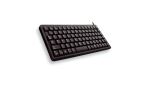 CHERRY G84-4100 Kompakte Kabelgebundene Tastatur, USB/PS2 Schwarz (QWERTZ - DE)