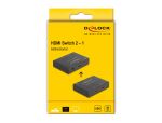 DeLOCK HDMI 2 - 1 Switch bidirektional 8K 60 Hz