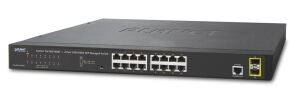 PLANET 16-Port Layer 2 Managed Gigabit Ethernet Switch