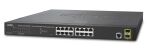 PLANET 16-Port Layer 2 Managed Gigabit Ethernet Switch
