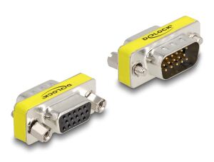 DELOCK VGA Adapter D-Sub15 -> D-Sub15 St/Bu