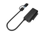 Conceptronic ABBY21B USB 3.0 SATA-Adapter mit Netzteil,...