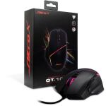 Inter-Tech GT-100 RGB Maus Gaming rechts USB Typ-A Optisch 6400 DPI