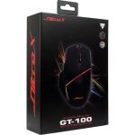 Inter-Tech GT-100 RGB Maus Gaming rechts USB Typ-A Optisch 6400 DPI