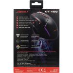 Inter-Tech GT-100 RGB Maus Gaming rechts USB Typ-A Optisch 6400 DPI