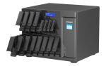 QNAP TS-1655 NAS Tower Intel Atom® C5125 8 GB DDR4 0 TB QNAP Turbo System Schwarz